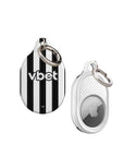AirTag holder with the Botafogo 2026 Home football shirt design by RIPA Football