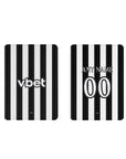 iPad case with the Botafogo 2026 Home football shirt design by RIPA Football