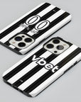Phone case with the Botafogo 2026 Home football shirt design by RIPA Football