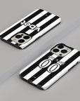 Phone case with the Botafogo 2026 Home football shirt design by RIPA Football