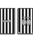 Print with the Botafogo 2026 Home football shirt design by RIPA Football