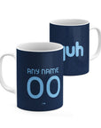 Mug with the Young Boys 2026-27 Third football shirt design by RIPA Football