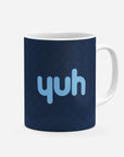 Mug with the Young Boys 2026-27 Third football shirt design by RIPA Football
