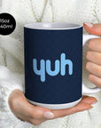 Mug with the Young Boys 2026-27 Third football shirt design by RIPA Football