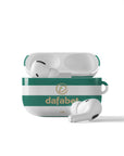 AirPods case with the Celtic 2026-27 Home football shirt design by RIPA Football