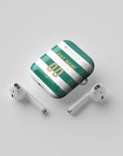 AirPods case with the Celtic 2026-27 Home football shirt design by RIPA Football