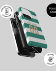 Phone case with the Celtic 2026-27 Home football shirt design by RIPA Football