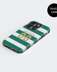 Phone case with the Celtic 2026-27 Home football shirt design by RIPA Football
