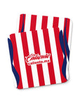 Coaster with the Chivas Guadalajara 2026-27 Home football shirt design by RIPA Football