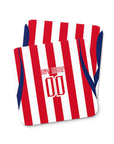 Coaster with the Chivas Guadalajara 2026-27 Home football shirt design by RIPA Football
