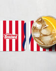 Coaster with the Chivas Guadalajara 2026-27 Home football shirt design by RIPA Football
