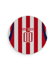 Mouse pad with the Chivas Guadalajara 2026-27 Home football shirt design by RIPA Football