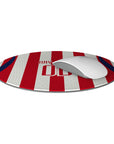 Mouse pad with the Chivas Guadalajara 2026-27 Home football shirt design by RIPA Football