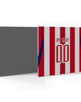 Mouse pad with the Chivas Guadalajara 2026-27 Home football shirt design by RIPA Football