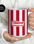 Mug with the Chivas Guadalajara 2026-27 Home football shirt design by RIPA Football