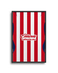 Print with the Chivas Guadalajara 2026-27 Home football shirt design by RIPA Football
