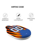 AirTag holder with the Club América 2026-27 Prematch football shirt design by RIPA Football