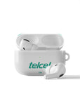 AirPods case with the Club León 2026-27 Away football shirt design by RIPA Football