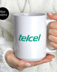 Mug with the Club León 2026-27 Away football shirt design by RIPA Football