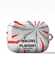 AirPods case with the Necaxa 2026-27 Training football shirt design by RIPA Football
