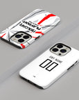Phone case with the Necaxa 2026-27 Training football shirt design by RIPA Football