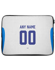 Laptop sleeve with the Cruz Azul 2026-27 Away football shirt design by RIPA Football