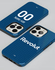 Phone case with the Como 2026-27 Home football shirt design by RIPA Football
