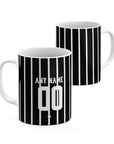 Mug with the Corinthians 2026 Away football shirt design by RIPA Football