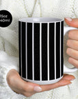Mug with the Corinthians 2026 Away football shirt design by RIPA Football