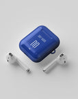AirPods case with the Puebla 2026-27 Away football shirt design by RIPA Football