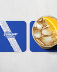 Coaster with the Puebla 2026-27 Away football shirt design by RIPA Football