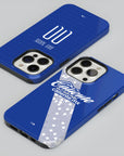Phone case with the Puebla 2026-27 Away football shirt design by RIPA Football