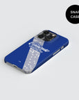 Phone case with the Puebla 2026-27 Away football shirt design by RIPA Football