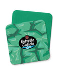 Coaster with the Celta Vigo 2026-27 Goalkeeper football shirt design by RIPA Football