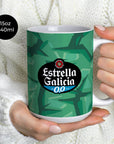 Mug with the Celta Vigo 2026-27 Goalkeeper football shirt design by RIPA Football