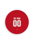 Mouse pad with the FC Köln 2024-25 Away football shirt design by RIPA Football