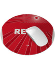 Mouse pad with the FC Köln 2024-25 Away football shirt design by RIPA Football