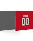 Mouse pad with the FC Köln 2024-25 Away football shirt design by RIPA Football