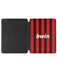 iPad case with the AC Milan 2009-10 Home football shirt design by RIPA Football