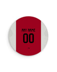 Mouse pad with the Ajax 2024-25 Home football shirt design by RIPA Football