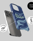 Phone case with the Ajax 2025-26 Away football shirt design by RIPA Football