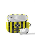 AirPods case with the Al-Ittihad 2025-26 Home football shirt design by RIPA Football