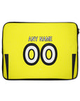 Laptop sleeve with the Al-Ittihad 2025-26 Home football shirt design by RIPA Football
