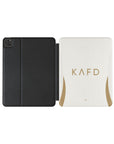 iPad case with the Al-Nassr 2024-25 Alternate football shirt design by RIPA Football