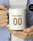 Mug with the Al-Nassr 2024-25 Alternate football shirt design by RIPA Football