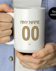 Mug with the Al-Nassr 2024-25 Alternate football shirt design by RIPA Football