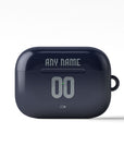 AirPods case with the Al-Nassr 2025-26 Away football shirt design by RIPA Football