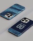 Phone case with the Al-Nassr 2025-26 Away football shirt design by RIPA Football