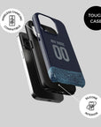 Phone case with the Al-Nassr 2025-26 Away football shirt design by RIPA Football