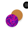 Coaster with the América de Cali 2026 Goalkeeper football shirt design by RIPA Football